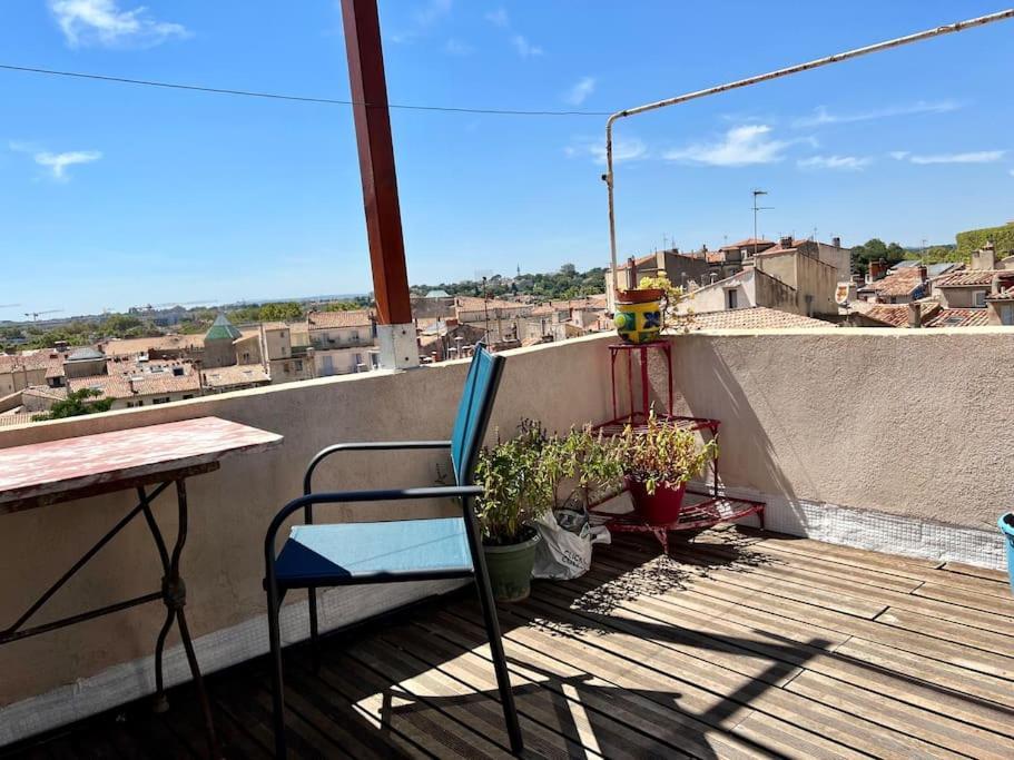 Une Ambiance Boheme Sur Les Toits De Sainte-Anne Montpellier Buitenkant foto